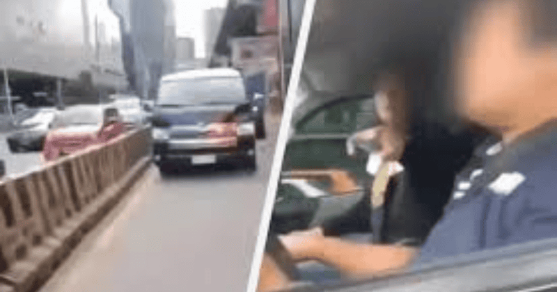 Ex-Sen. Pacquiao Guard Huli Sa Ilegal Na Gamit Ng EDSA Lane